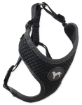 Active Dog Postroj Mellow XS tmavě šedá / Pro miniaturní psy / 1,5x30-40 cm (0904-92206)