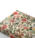 Rifle Paper Co. Linkovaný deník s vyšívaným obalem Gracie, béžová barva, papír, textil