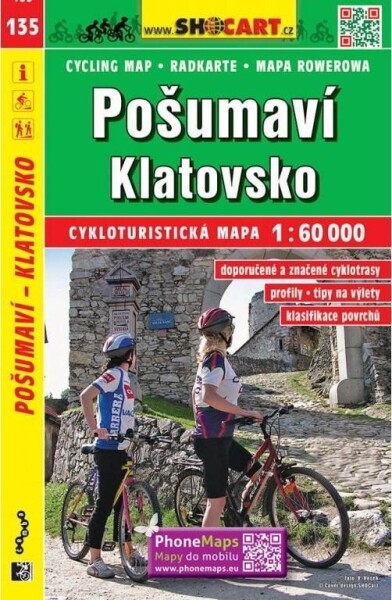 SC 135 Pošumaví, Klatovsko1:60 000