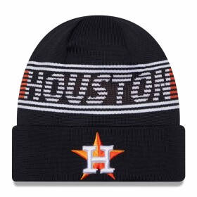 New Era Pánská zimní čepice Houston Astros MLB Authentic 2024 Clubhouse Beanie