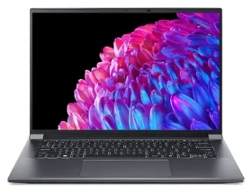 Acer Swift X šedá / 14.5" 2.8K OLED / Intel Core Ultra 7 155H / 32GB / 1TB SSD / RTX 4050 6GB / W11P (NX.KR7EG.006)