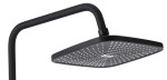 REA - Sprchový set s baterií 150mm STORM černá matná REA-P9533