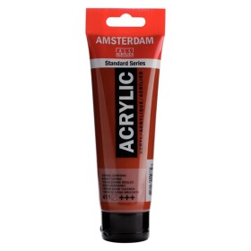 Royal Talens Amsterdam 120 ml, 411 Burnt Sienna