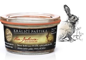 Via Delicia - králičí paštika 130g