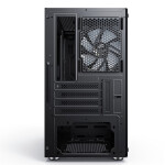 EVOLVEO M5, skříň mATX, 2x RGB ventilátor, sklo