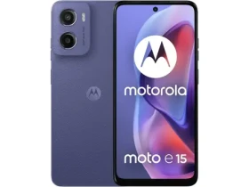 Motorola Moto E15 2+64 GB fialová / 6.67" LCD / 64GB / Android 14 (PB6S0003PL)