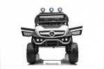 Mamido Dětské elektrické autíčko Buggy Mercedes-Benz Unimog 4x4 bílé