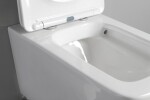 SAPHO - PORTO závěsná WC mísa, Rimless, 36x52cm, bílá PZ102WR