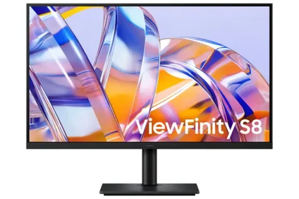 32" Samsung ViewFinity S32H804UAU černá / Monitor / VA / 3840 x 2160 / 16:9 / 350 cd/m2 / HDMI + DP / USB hub + LAN (LS32H804UAUXEN)