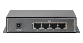 LevelOne FSW-0513 / Switch / 4x FE PoE+ / 120 W / kovové provedení (FSW-0513)