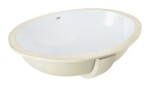 GROHE - Bau Ceramic Umyvadlo zápustné 56x42 cm, s přepadem, alpská bílá 39423000