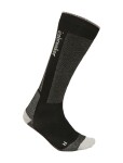 Pánské merino lyžařské ponožky ICEBREAKER Mens Ski+ Light OTC, Black/Ether/Graphite velikost: 44,5-46,5 (L)