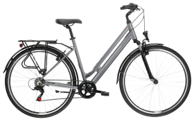 KROSS SENTIO 1.0, rám 18" (S), model 2025, pneu 28", barva grafitová - ZDARMA dopravné, seřízení, odborná montáž a koš na zadní nosič! (Záruka nejlepší ceny! Nakupujte u autorizovaného prodejce!)