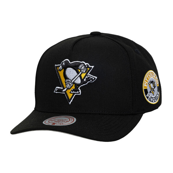 Mitchell & Ness Pánská kšiltovka Pittsburgh Penguins NHL Double Clutch Pro Snapback