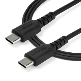 StarTech USB-C na USB-C černá / Kabel / 1 m / aramidové vlákno / 480 Mbps (RUSB2CC1MB)