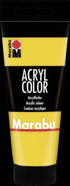 Marabu Acryl Color akrylová barva - středně žlutá 100 ml