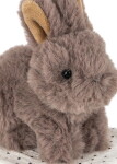 Konges Sløjd Hračka mazlíček v přepravce Cat / Bunny / Dog Bunny, krémová barva, plast, textil