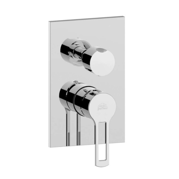 PAFFONI - Ringo Sprchová podomítková baterie s přepínačem, 2 vývody, chrom RIN018CR