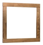 Zrcadlo Naturel Country 80x80 cm palisandr COUNTRYZRC80PA COUNTRYZRC80PA