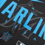 Nike Pánská mikina Miami Marlins MLB 2023 Authentic Pregame Therma Hoodie Velikost: 2XL