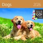 Nástěnný poznámkový kalendář 2026 Helma - Dogs