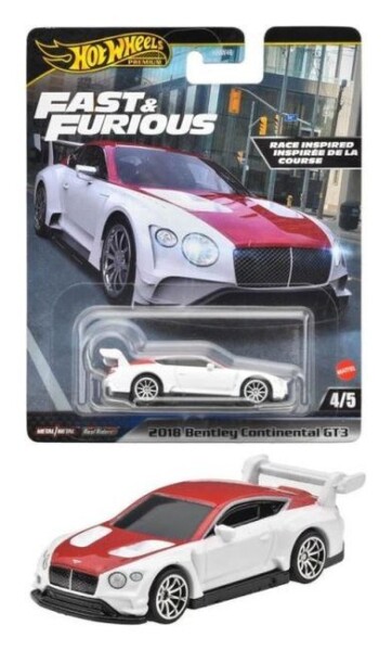 Hot Wheels Premium Fast & Furious - 2018 Bentley Continental GT3