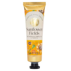 Somerset Toiletry Krém na ruce Sunflower Fields 30 ml, zlatá barva, kov, plast