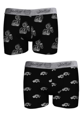 Pánské boxerky John Frank JF2BEF37 2PACK