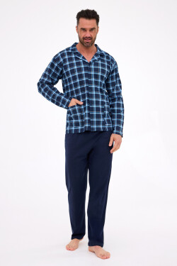PÁNSKÉ PYŽAMO DR 114 BIG J/25 džínovina 4XL