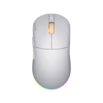 Hator HTM-731 Quasar 3 bílá / herní bezdrátová myš / optická / 12000 DPI / 6 tlačítek / 2.4GHz / Bluetooth / USB (HTM-731)