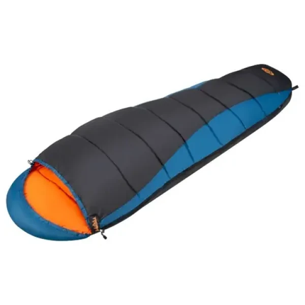 NILS Camp NC2012 černý/navy / Spací pytel / 190+30 x 80 cm / 10 °C | -5 °C (5907695596021)