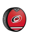 Inglasco / Sherwood Puk Carolina Hurricanes NHL Jersey Design Souvenir Collector Hockey Puck