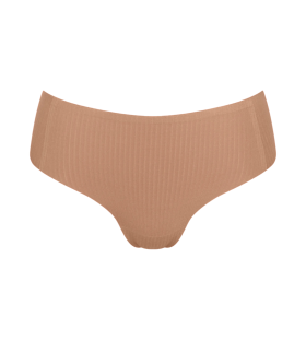 Dámské kalhotky ZERO Feel Pure Hipster - BROWN - béžové 00CM - SLOGGI NOSTALGIC BROWN XL