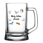 Personalizovaná pivní sklenice s letním mixem