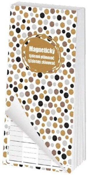 Magnetický týdenní plánovač Dots