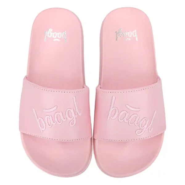 BAAGL Pantofle Logo Pink / vel. 33