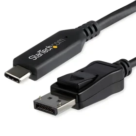 StarTech USB-C na DisplayPort černá / Adaptér / 8K 60Hz / HBR3 / 1,8 m (CDP2DP146B)