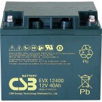 CSB Battery EVX12170 olověný akumulátor 12 V 17 Ah olověný se skelným rounem (š x v x h) 181 x 167 x 76 mm šroubované M5