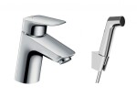 HANSGROHE - Logis Umyvadlová baterie s bidetovou sprškou, chrom 71290000