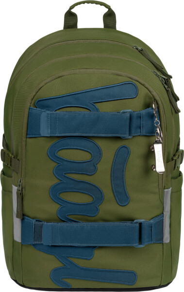 BAAGL Školní batoh Skate Olive GRS