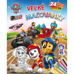 Veľké maľovanky Labková patrola