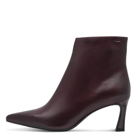 Tamaris 1-25320-47-537 Dámské kotníkové boty merlot 39