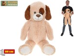 Plush Friends pes plyšový světle hnědý 80cm, Wiky, W062410