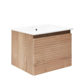 Koupelnová skříňka s umyvadlem Naturel Savona 58x43x44,8 cm dub halifax mat SAVONA60DH SAVONA60DH