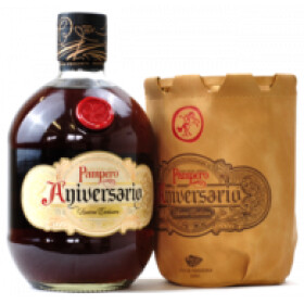 Pampero Aniversario Reserva Exclusiva Rum 40% 0,7 l (tuba)