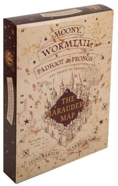 Harry Potter Adventní kalendář 2026 - Pobertův plánek