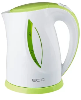 ECG RK 1758 zelená / rychlovarná konvice / 2200W / 1.7 L / plast (341112304958)