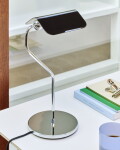 HAY AD343 - HAY Stolní lampa Apex Iron Black, černá barva, stříbrná barva, kov