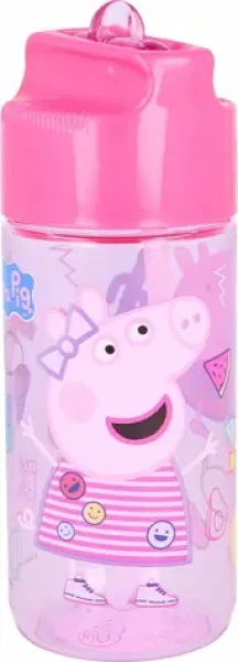 STOR Láhev na pití Tritan Prasátko Peppa 430 ml (152663)