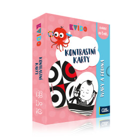 Kontrastní karty Tvary a rodina - Kvído - Albi